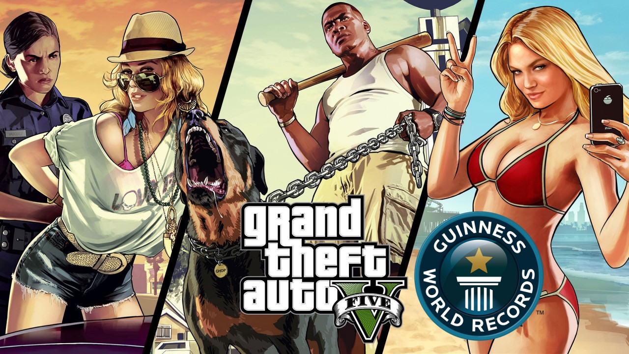 Confirmed: Grand Theft Auto 5 breaks 6 sales world records