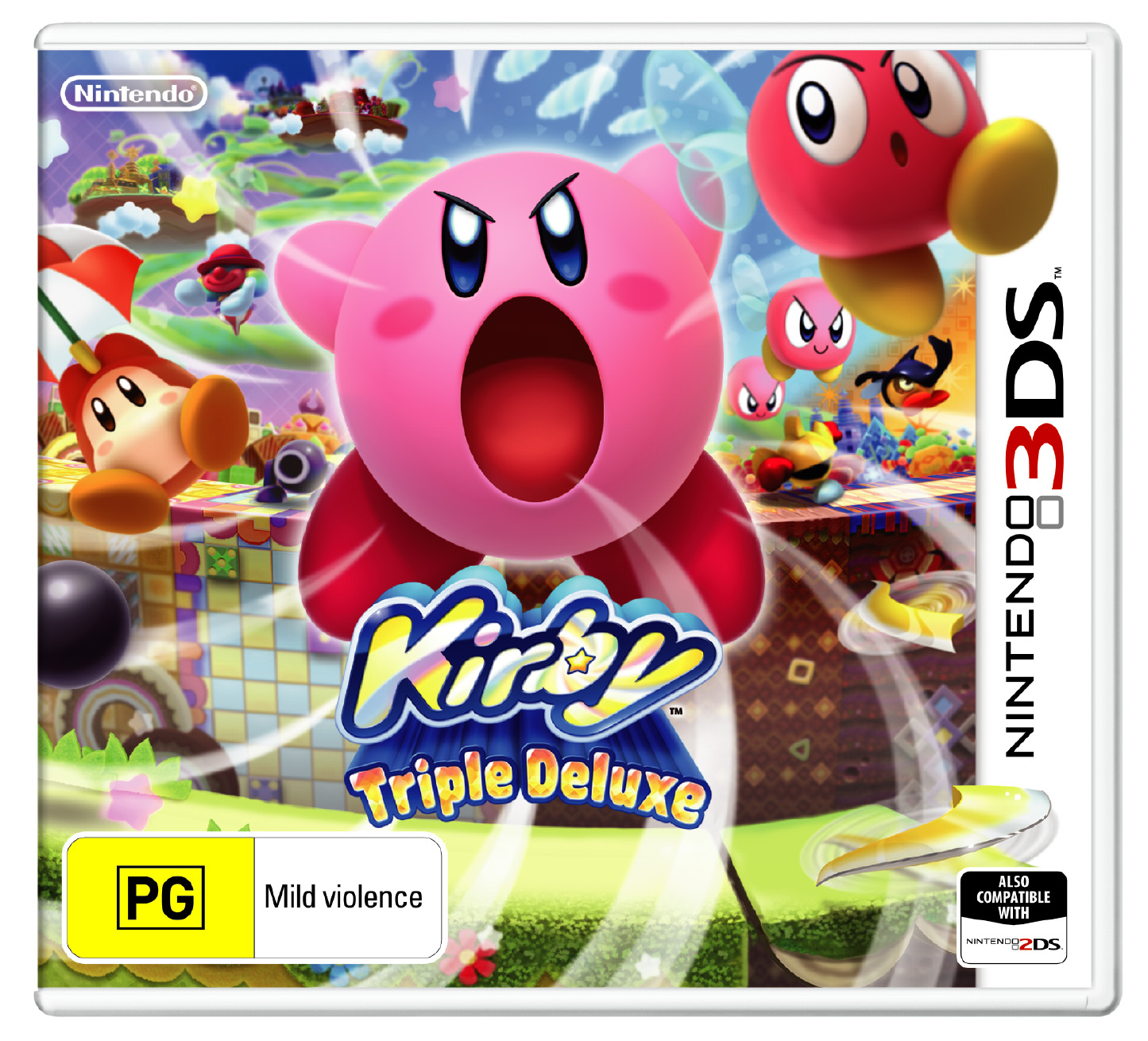 Kirby Triple Deluxe Pack Shot