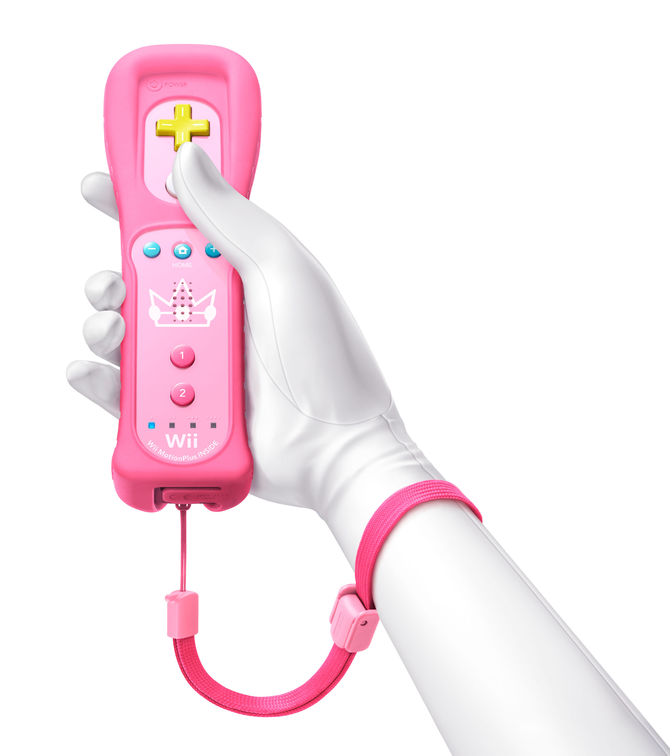 Yoshi Wii Remote Peach (1)