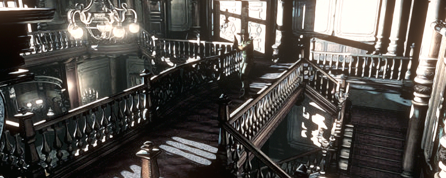 Resident Evil HD Remaster - Mansion Foyer
