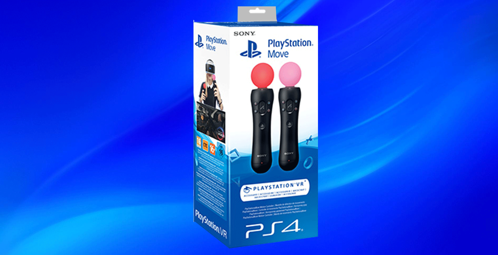 sony playstation move motion controller twin pack v2
