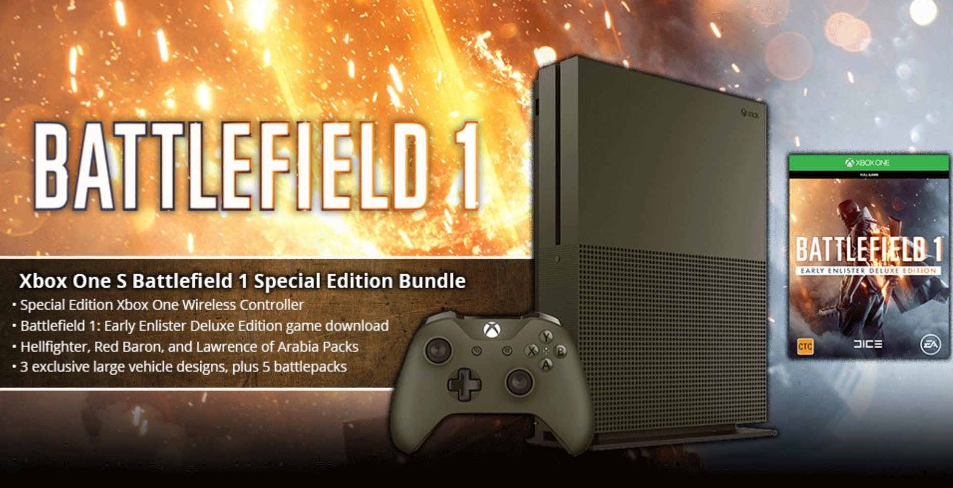 battlefield 1 limited edition
