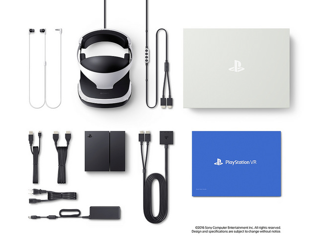 Everything Included With Your PlayStation VR Unit