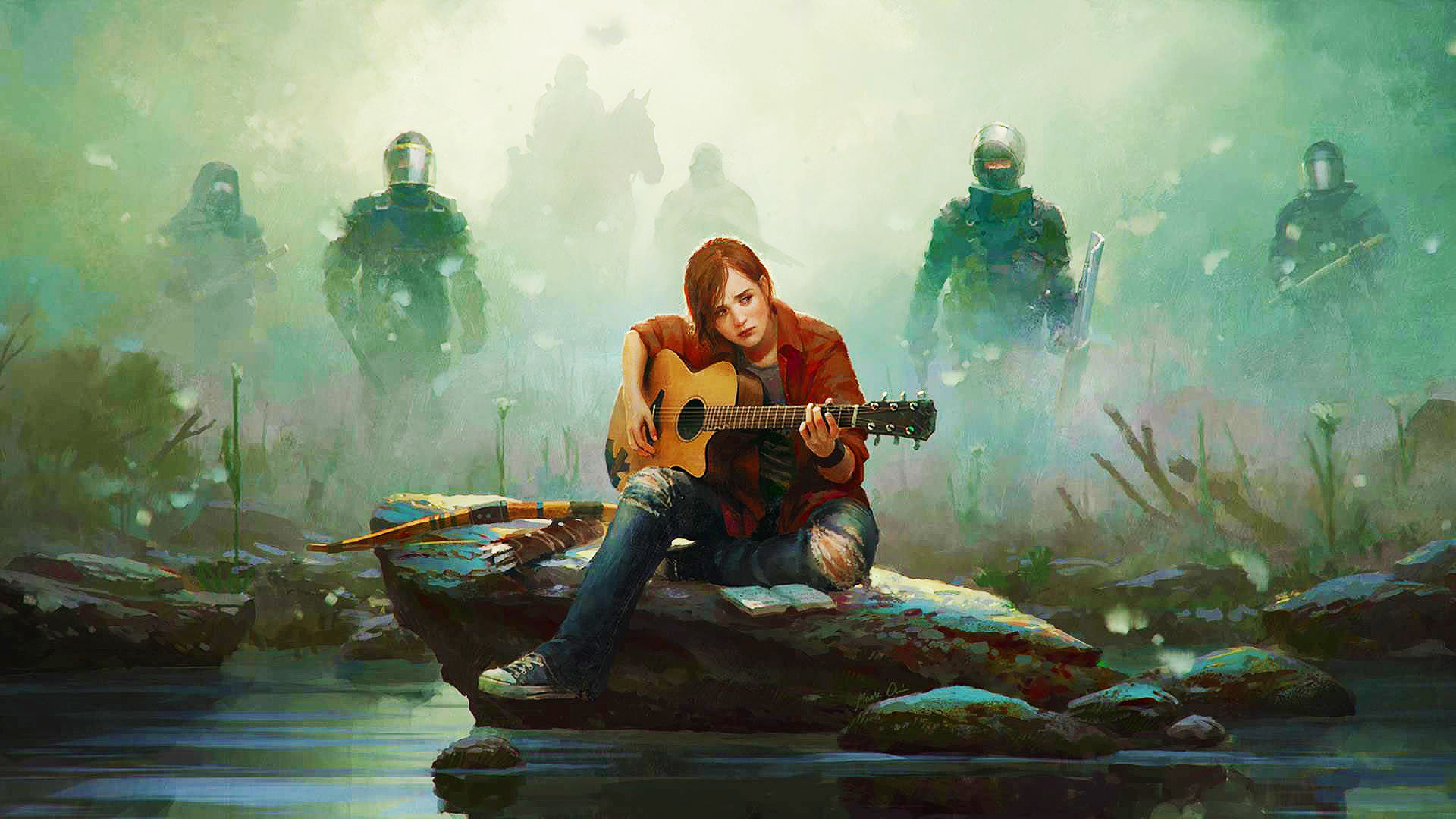 The Last of Us Part II Joel Ellie 4K Wallpapers