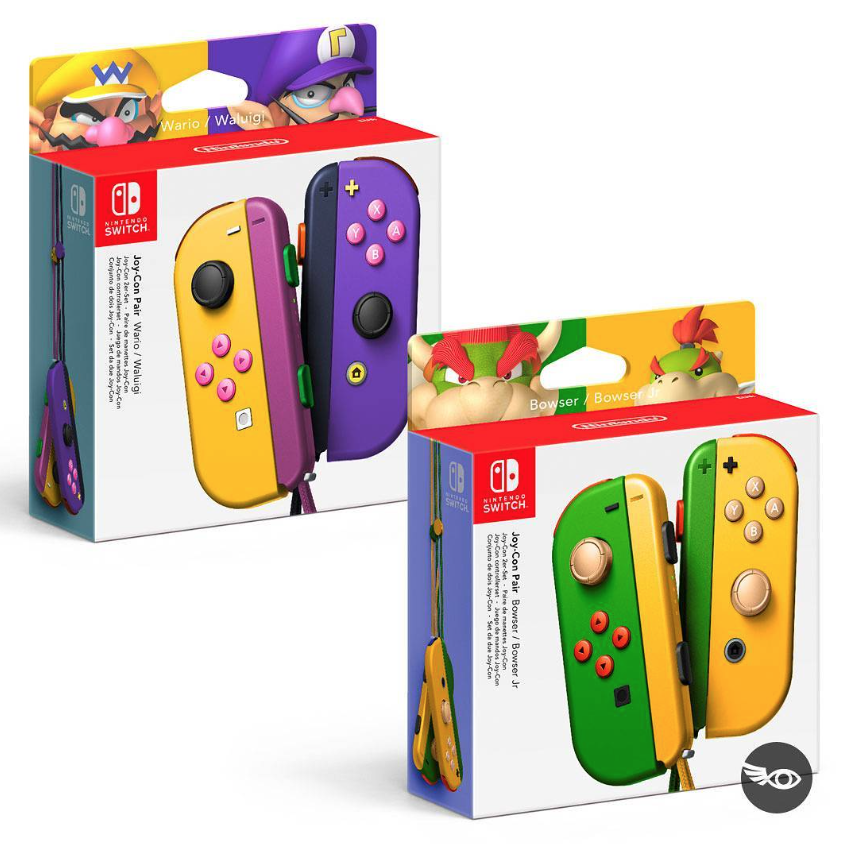 One of Nintendo's new Joy-Con color schemes is basically Waluigi-themed -  The Verge