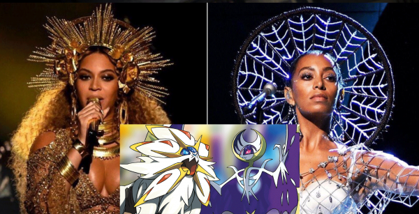 Beyonce Was Totally Channelling Pokemon Sun and Moon At The Grammys