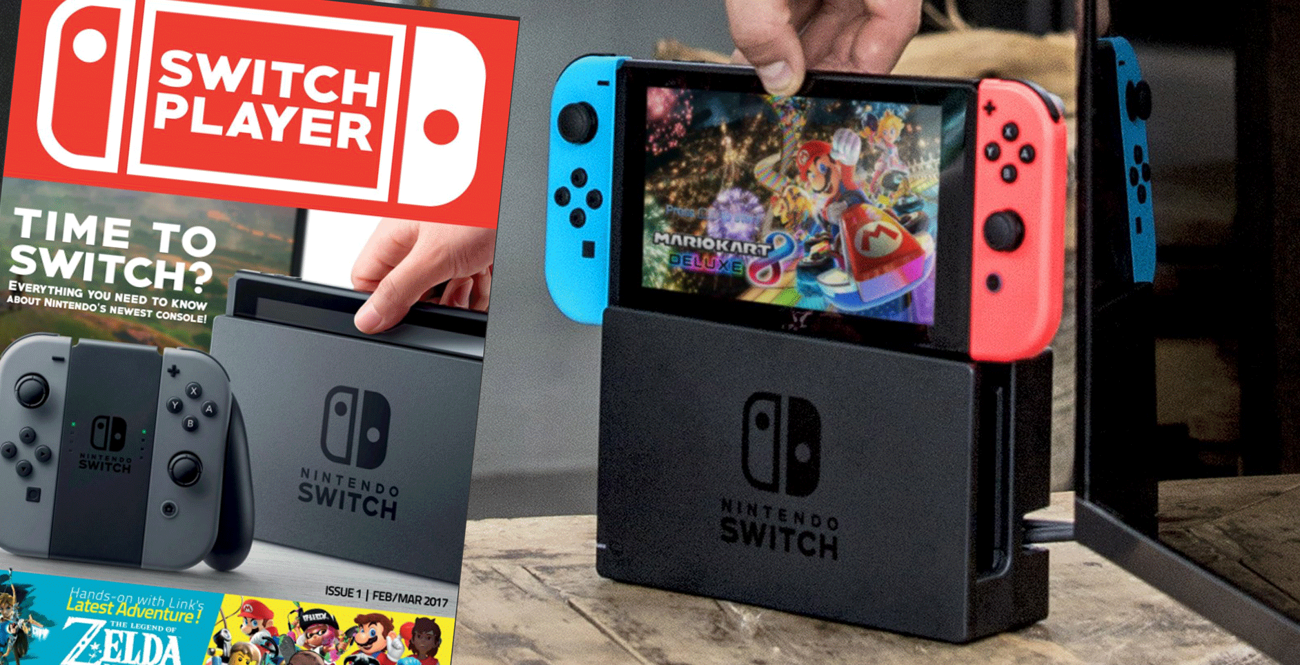 Nintendo switch magazine