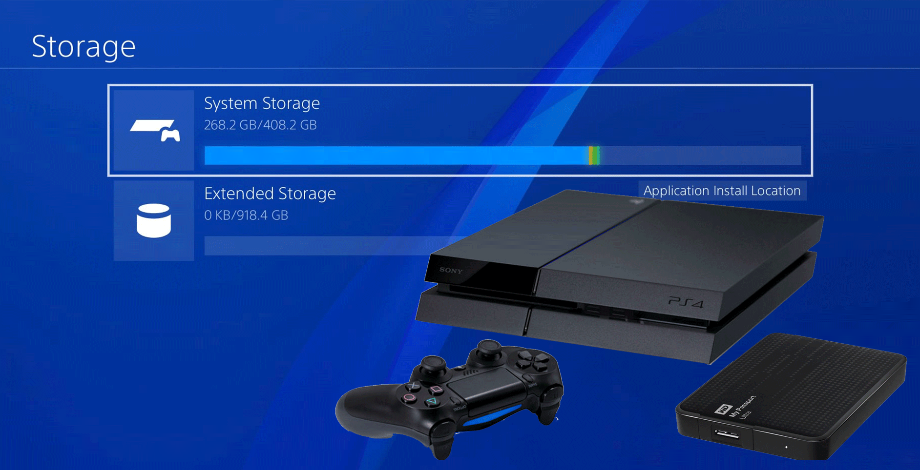 Форматирование внешнего жесткого диска для PS4 на ПК