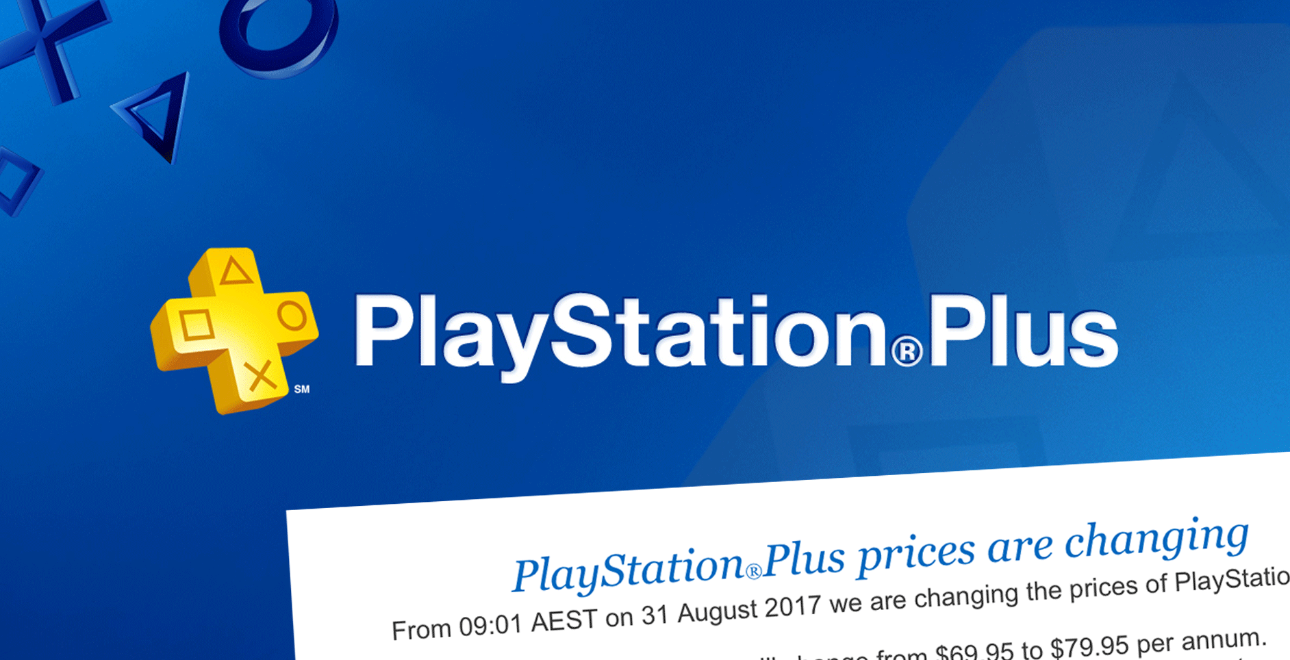 playstation plus price aus