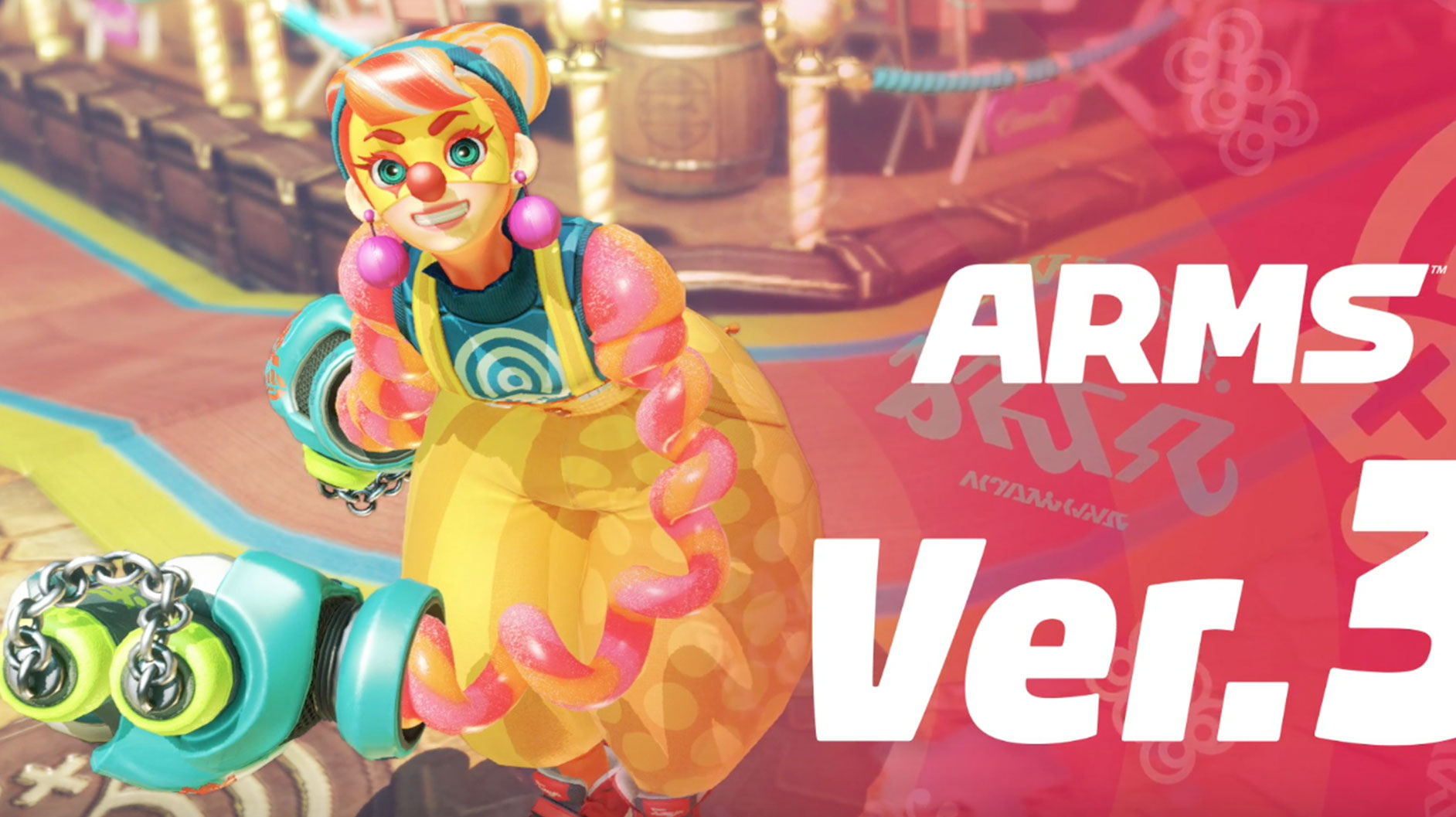 Arms New Character Is Basically A Scary Clown Lady 