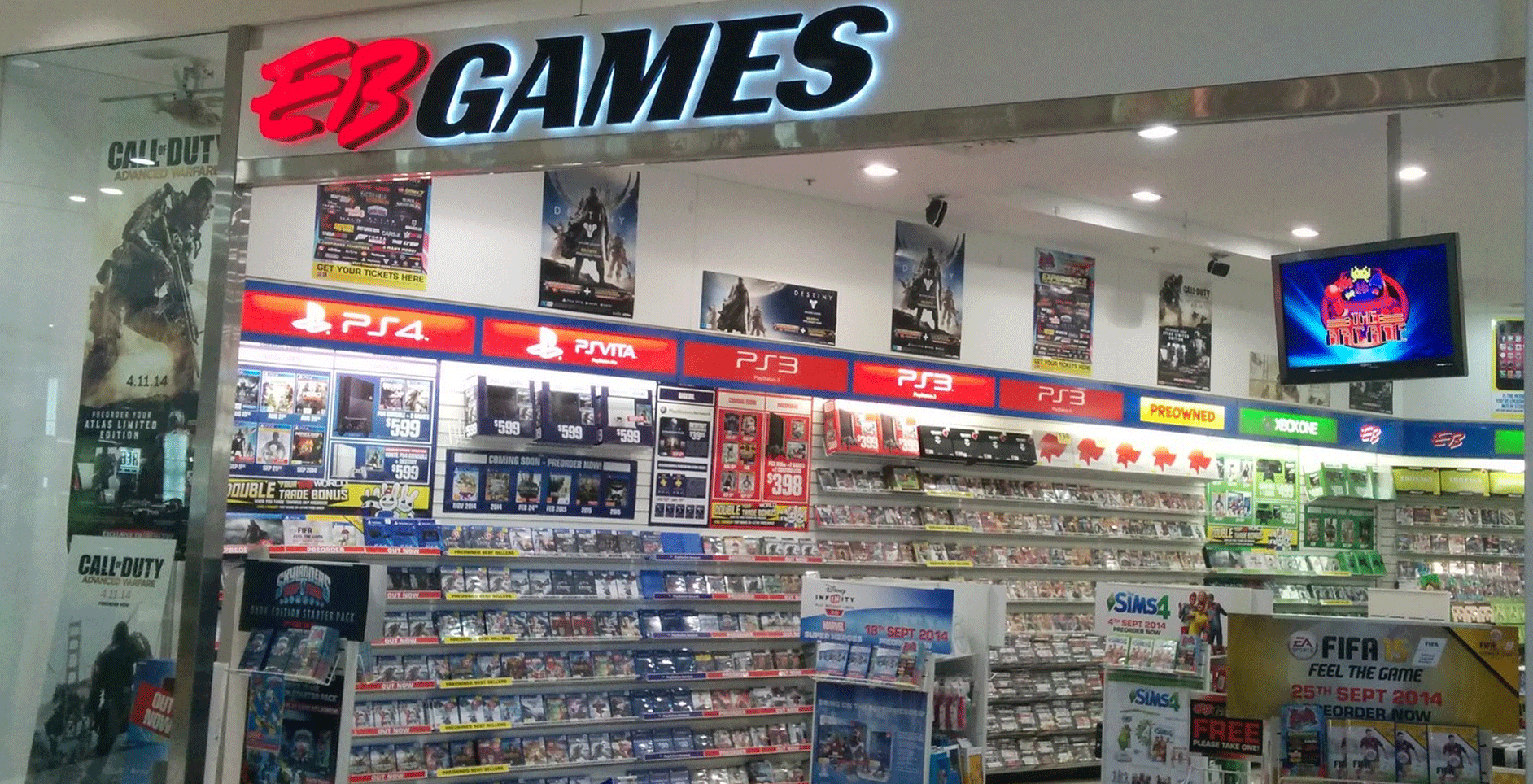 ps4 cost eb games