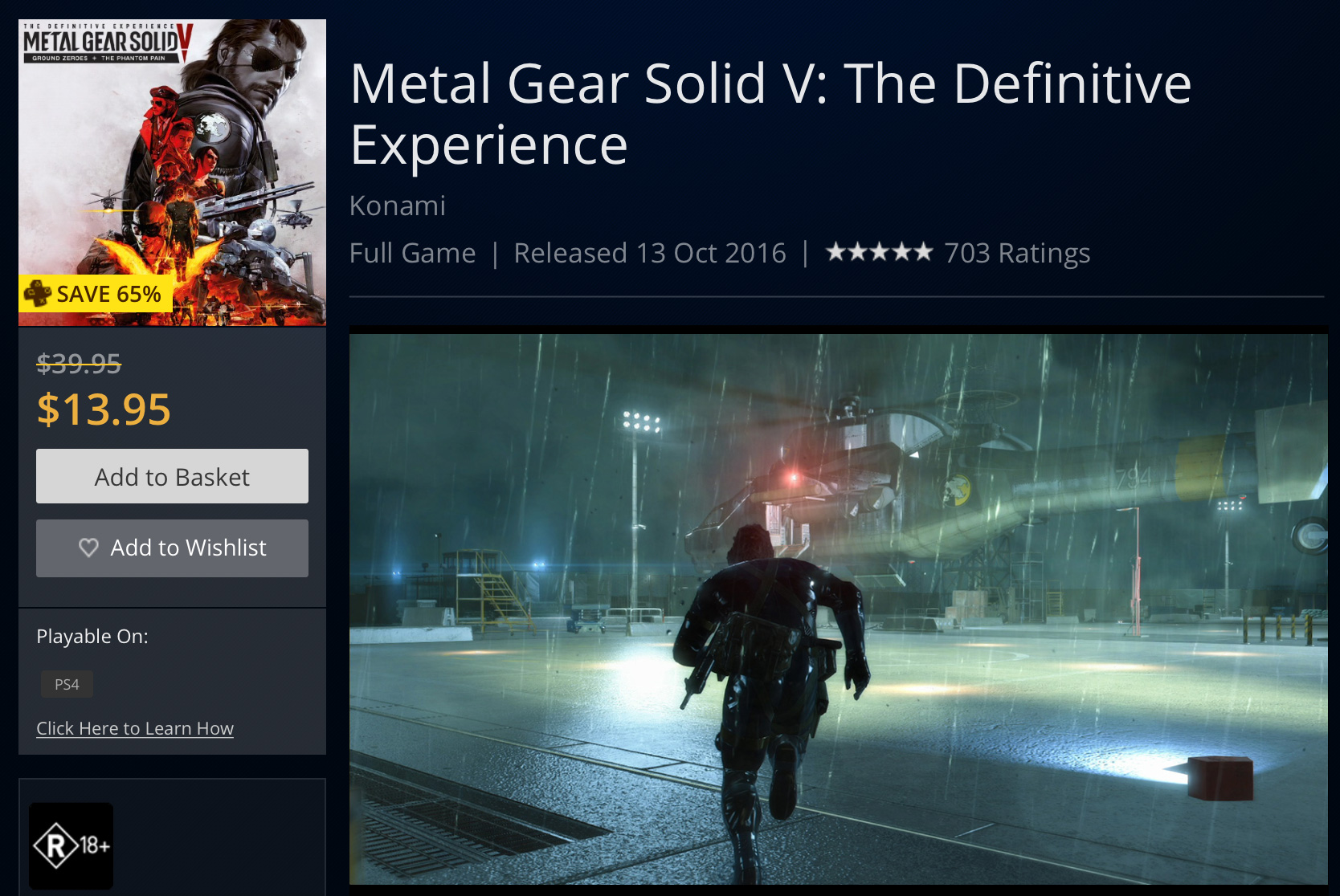 Metal Gear Solid V: The Definitive Experience Is Ridiculously Cheap ATM