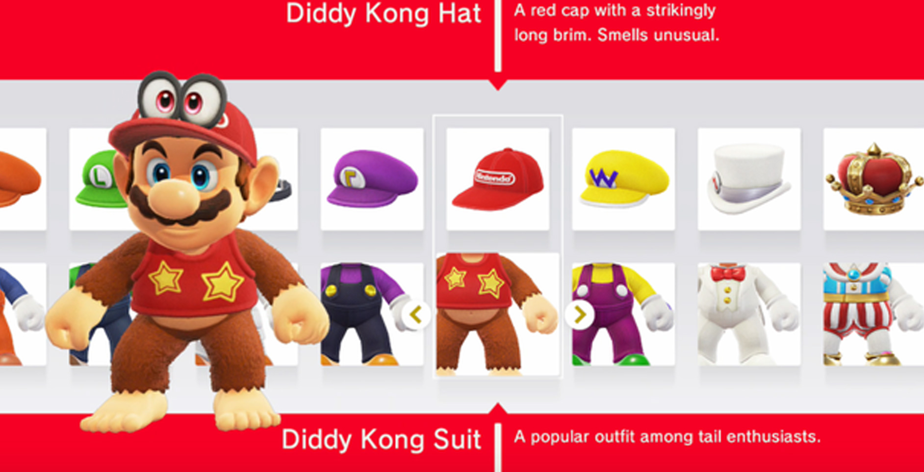 How To Unlock All The Costumes In Super Mario Odyssey Without Amiibo