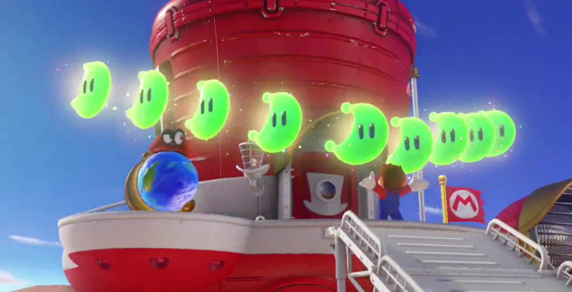 Super Mario Odyssey unlocks a ton of bonuses after you beat the