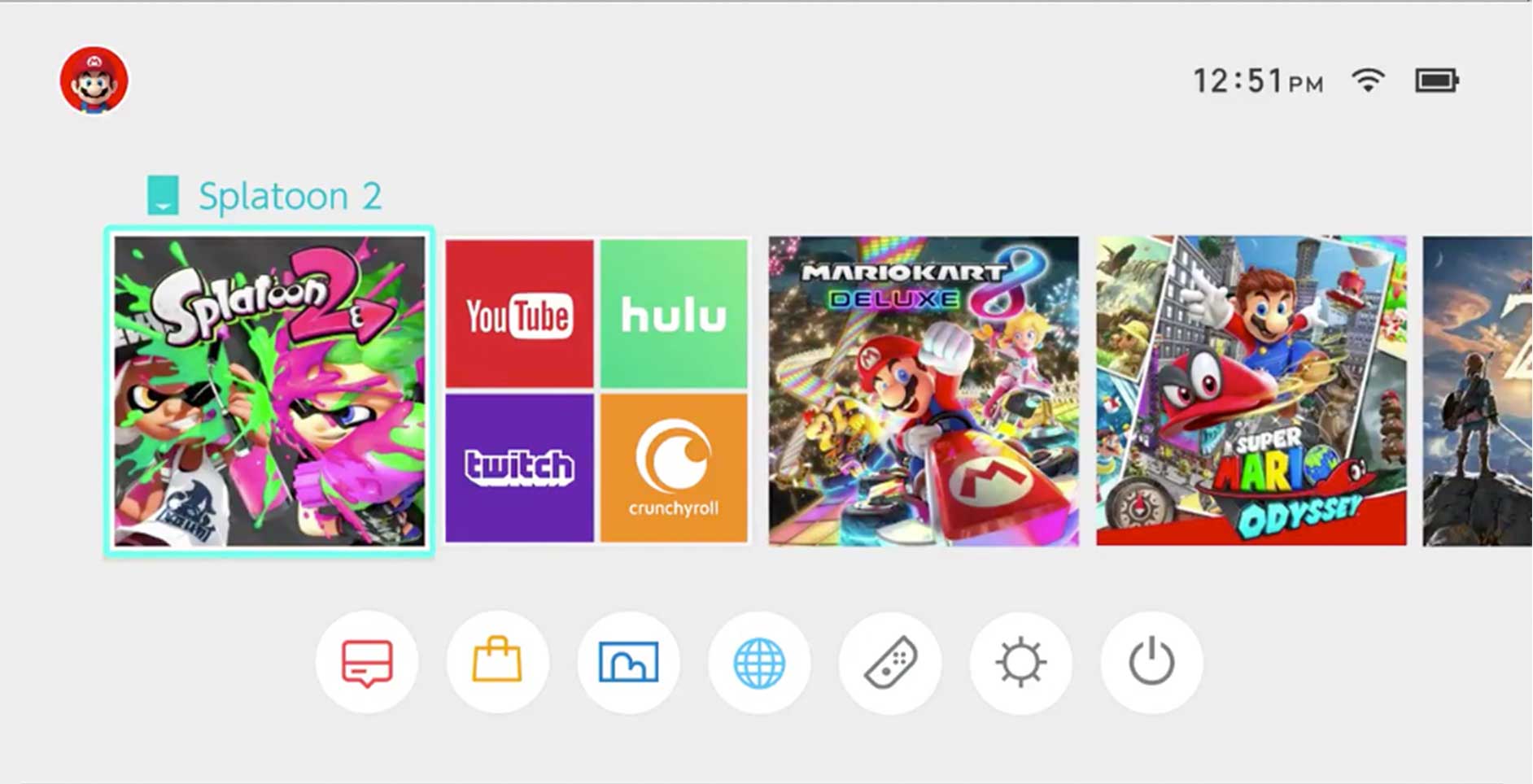 can you get crunchyroll on nintendo switch