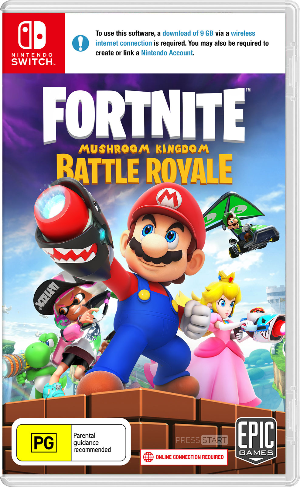 mikrobølgeovn kyst lancering Fortnite: Mushroom Kingdom Battle Royale Is Coming To Nintendo Switch