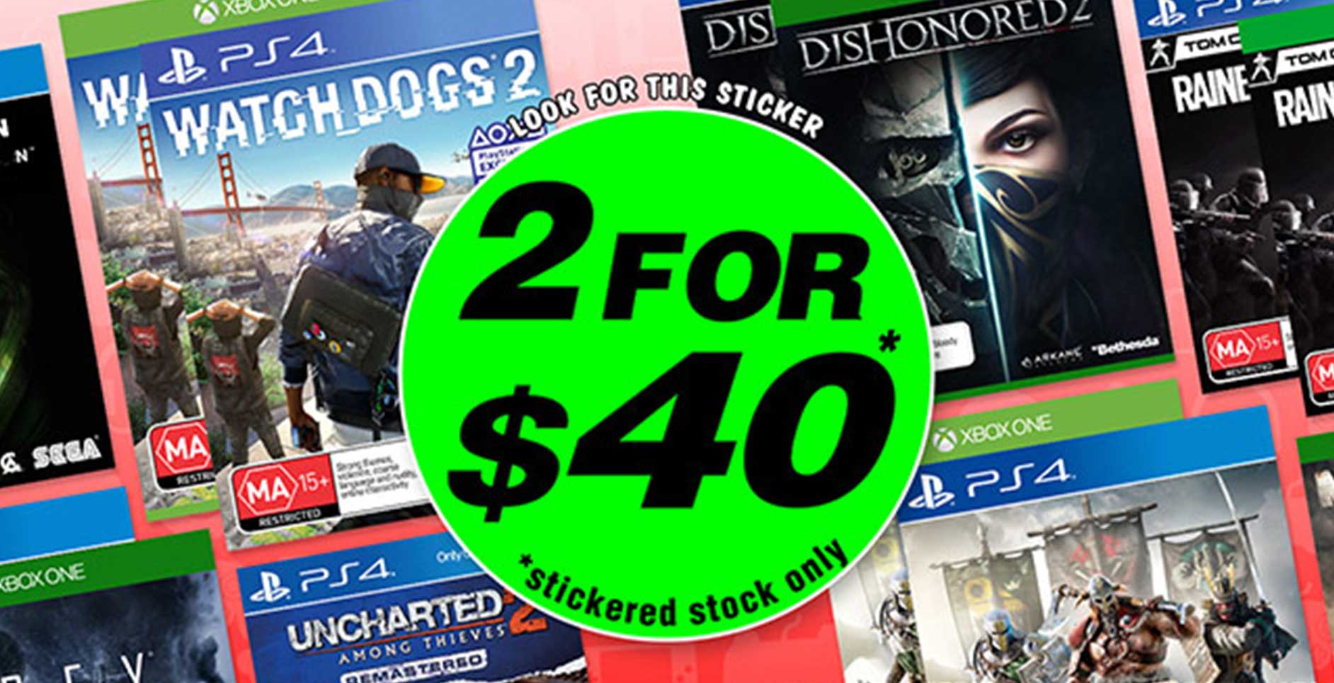 Every Game In Jb Hi Fi S 2 For 40 Game Sale