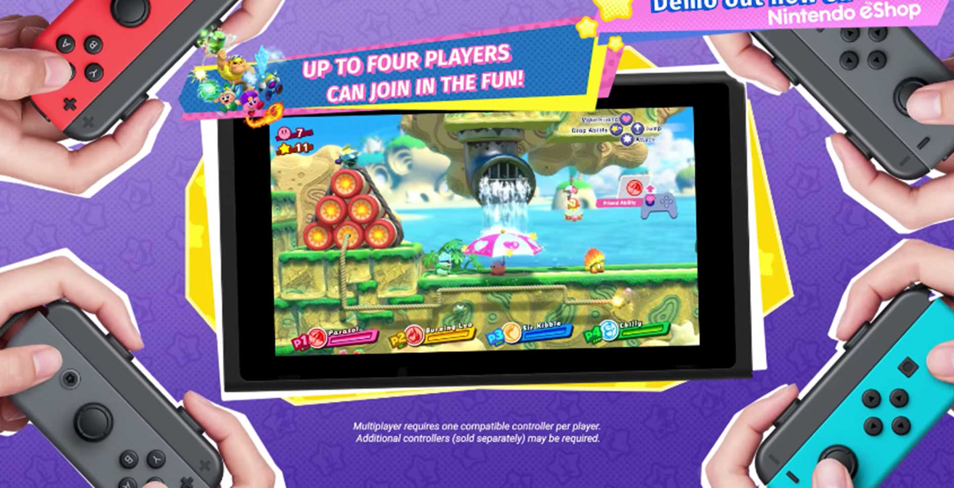Your Nintendo Switch Just Got A Kirby: Star Allies Demo