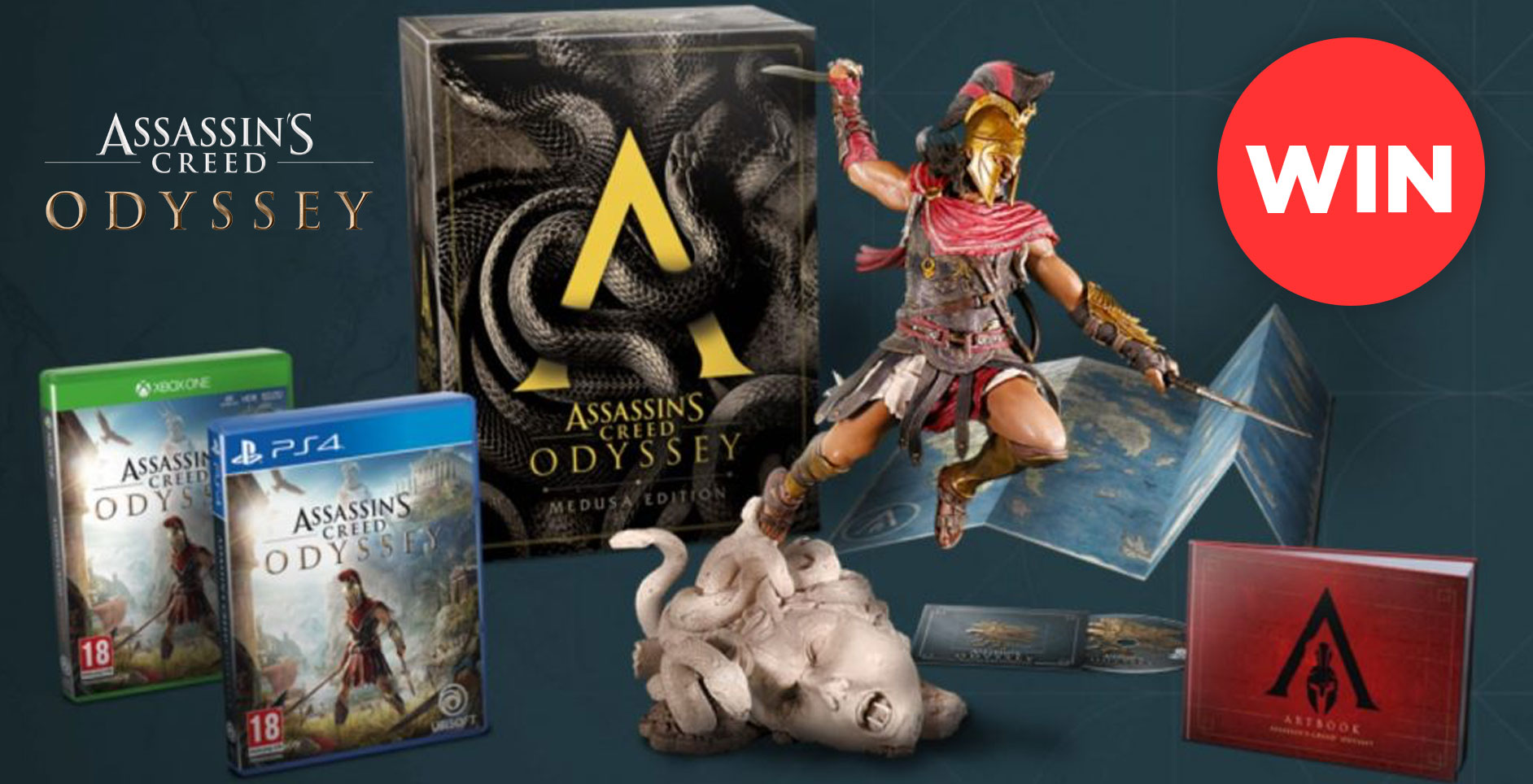 Assassin s creed odyssey editions. Assassin's Creed Odyssey медуза. Фигурка Assassins Creed Odyssey Medusa Edition. Ассасин Одиссея на Xbox. Assassins Creed: Одиссея Medusa Edition.