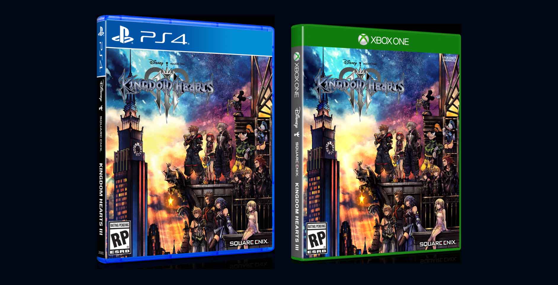 The Kingdom Hearts 3 Box Art Has Been Revealed And Fans Are Losing Their Minds