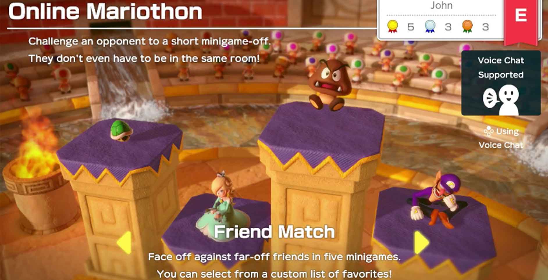 mario party online with friends