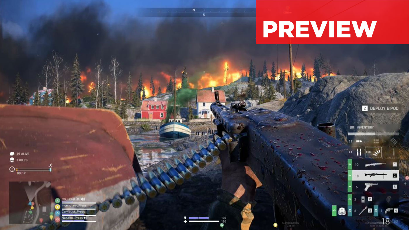 Battlefield V offers in-depth look at new battle royale mode 'Firestorm',  open beta Thursday