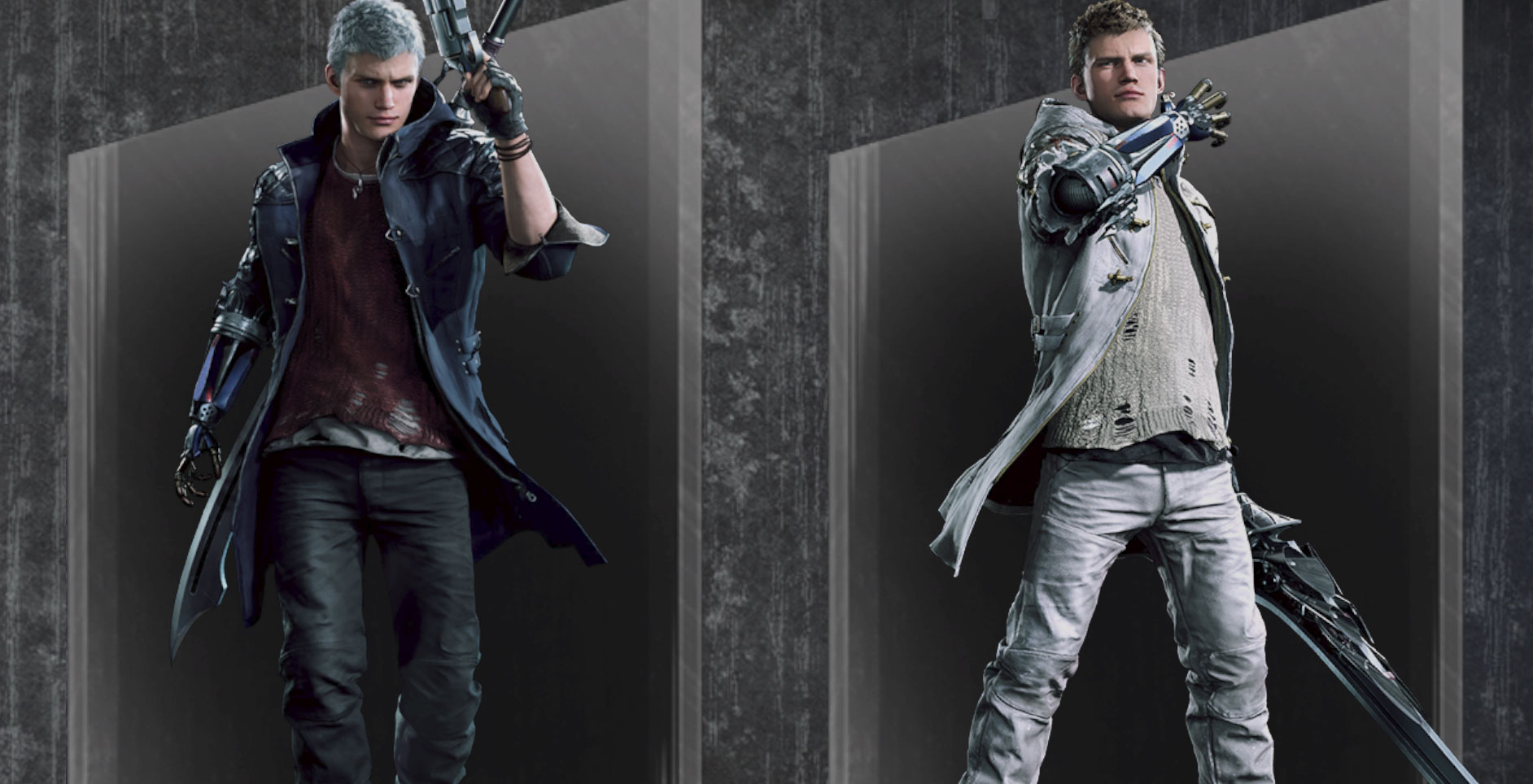 Devil May Cry 2 DMC1 Dante costume differences 