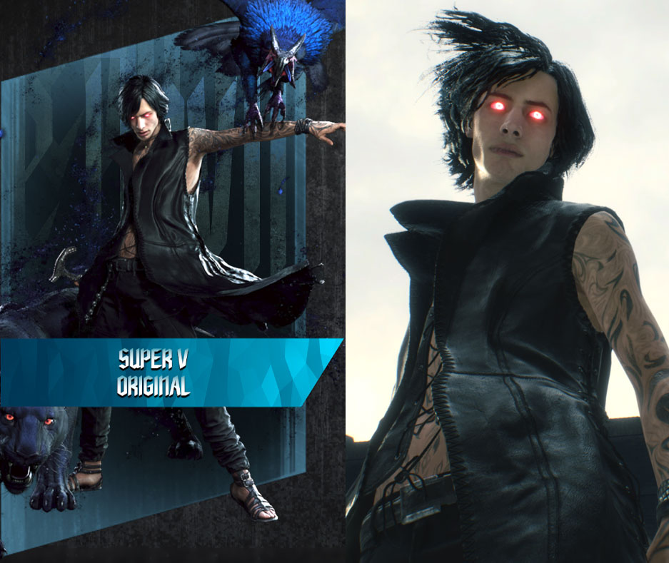 Devil May Cry 5 GAME MOD Blue and Purple EX Costume for Nero v.1.06 -  download