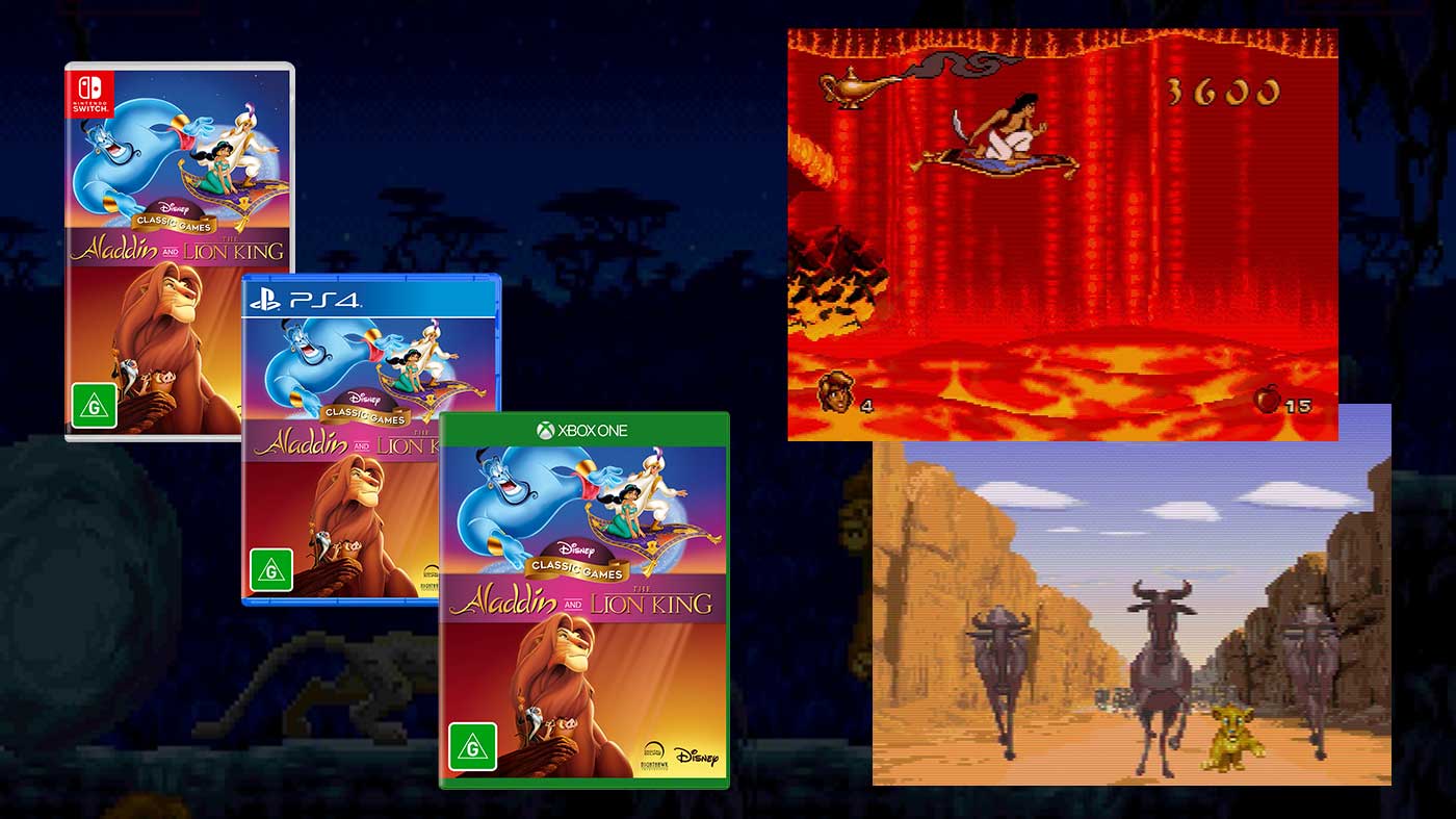 Aladdin/The Lion King Remastered Collection Australian Retail Confirmed