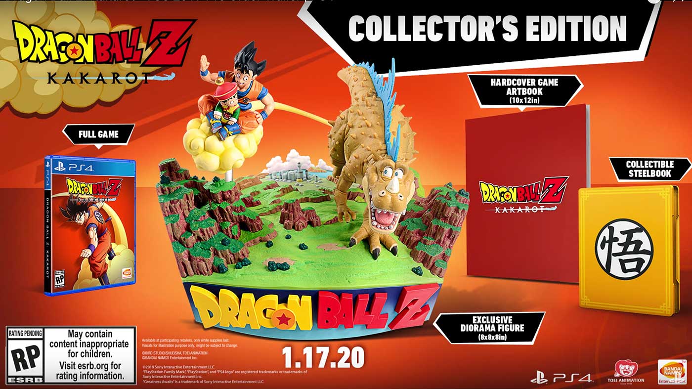 Dragon Ball Z Kakarot Release Date & Epic Collector's Edition Revealed