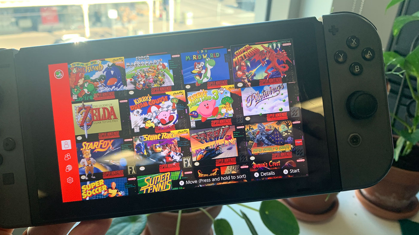 new super nintendo games on switch