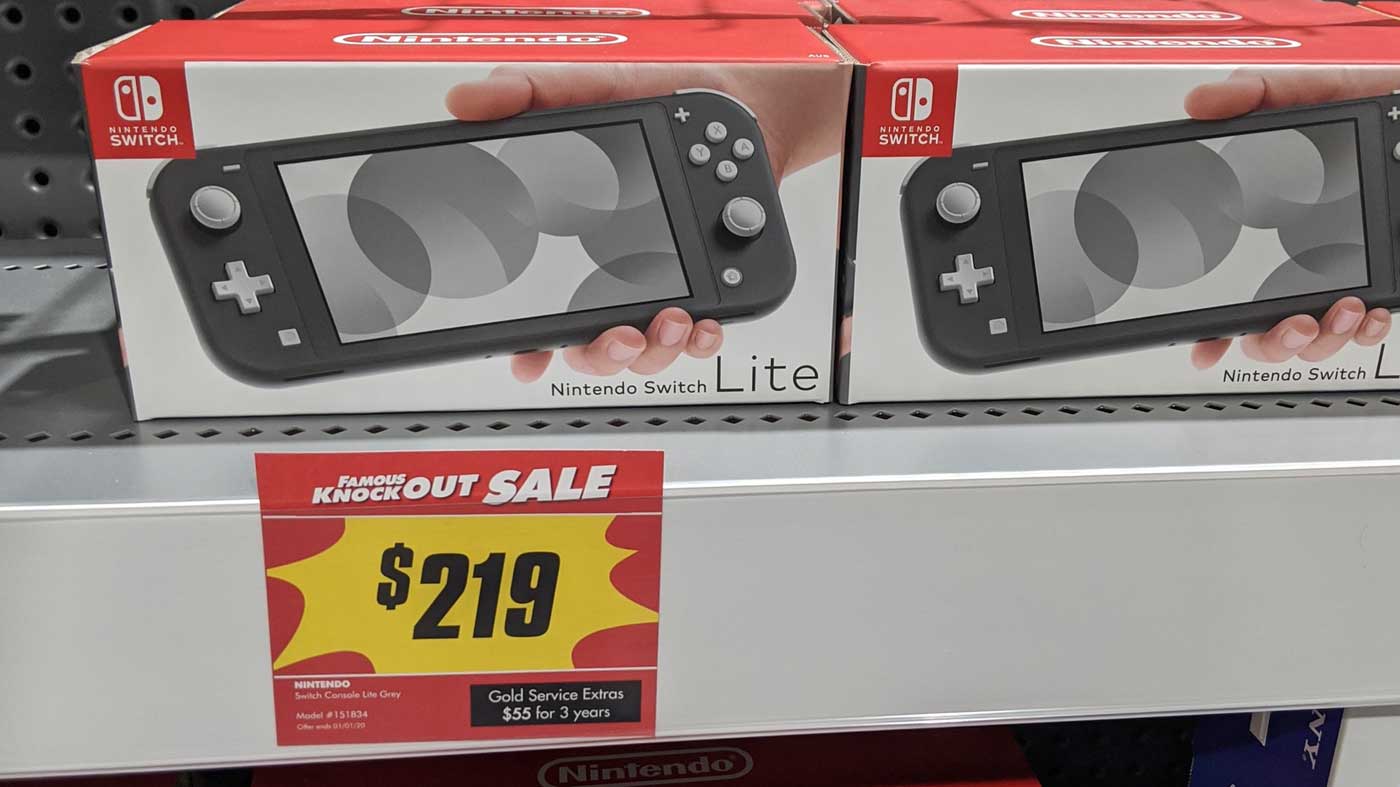 switch lite in stores