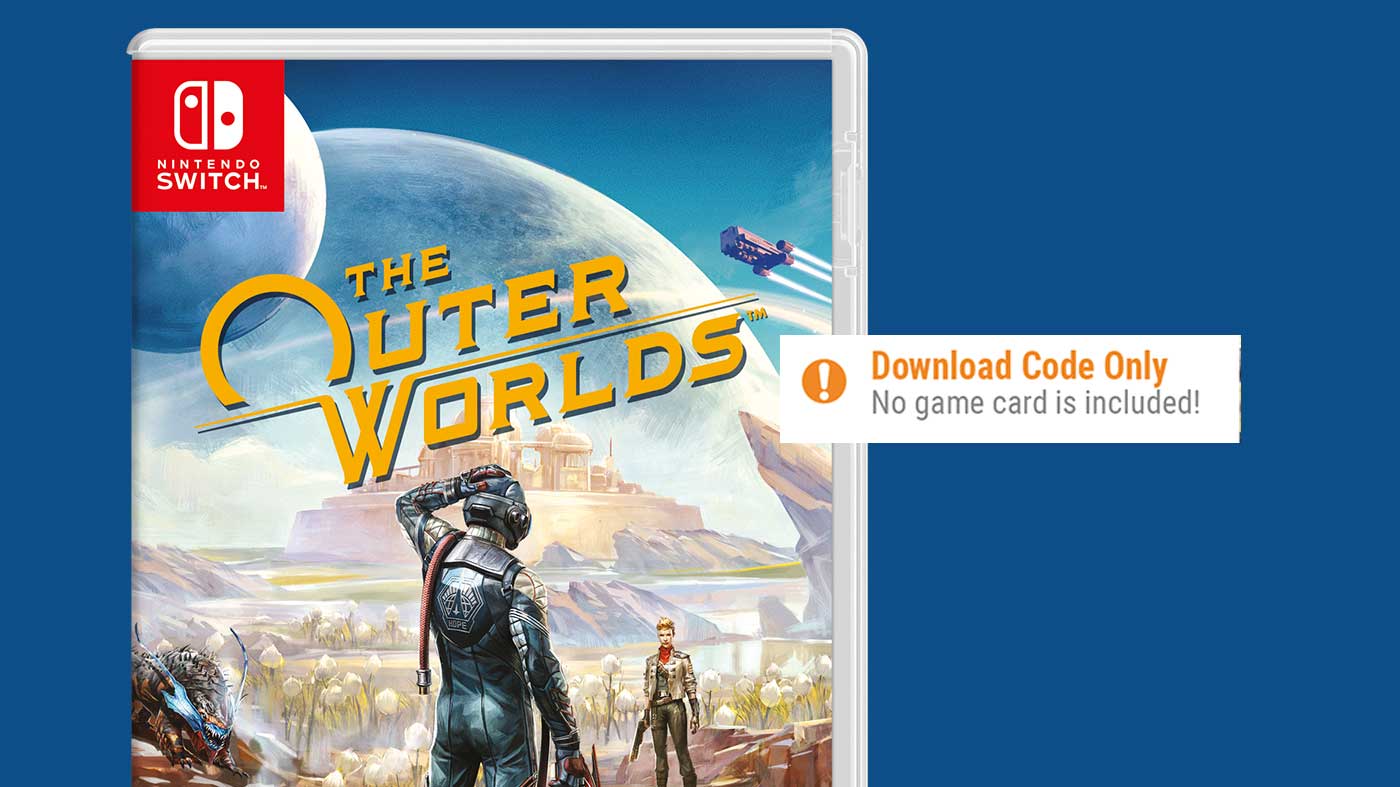 The Outer Worlds On Switch A Release But It'll Be A Code A Box