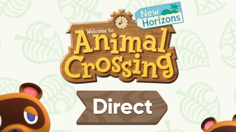 Animal Crossing Nintendo Direct