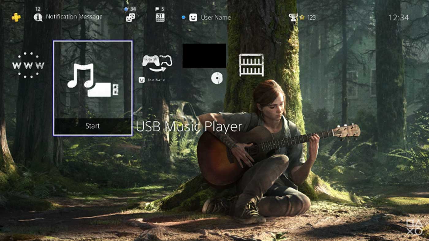 The Last of Us Part 2 FREE New PS4 Ellie Dynamic Theme 