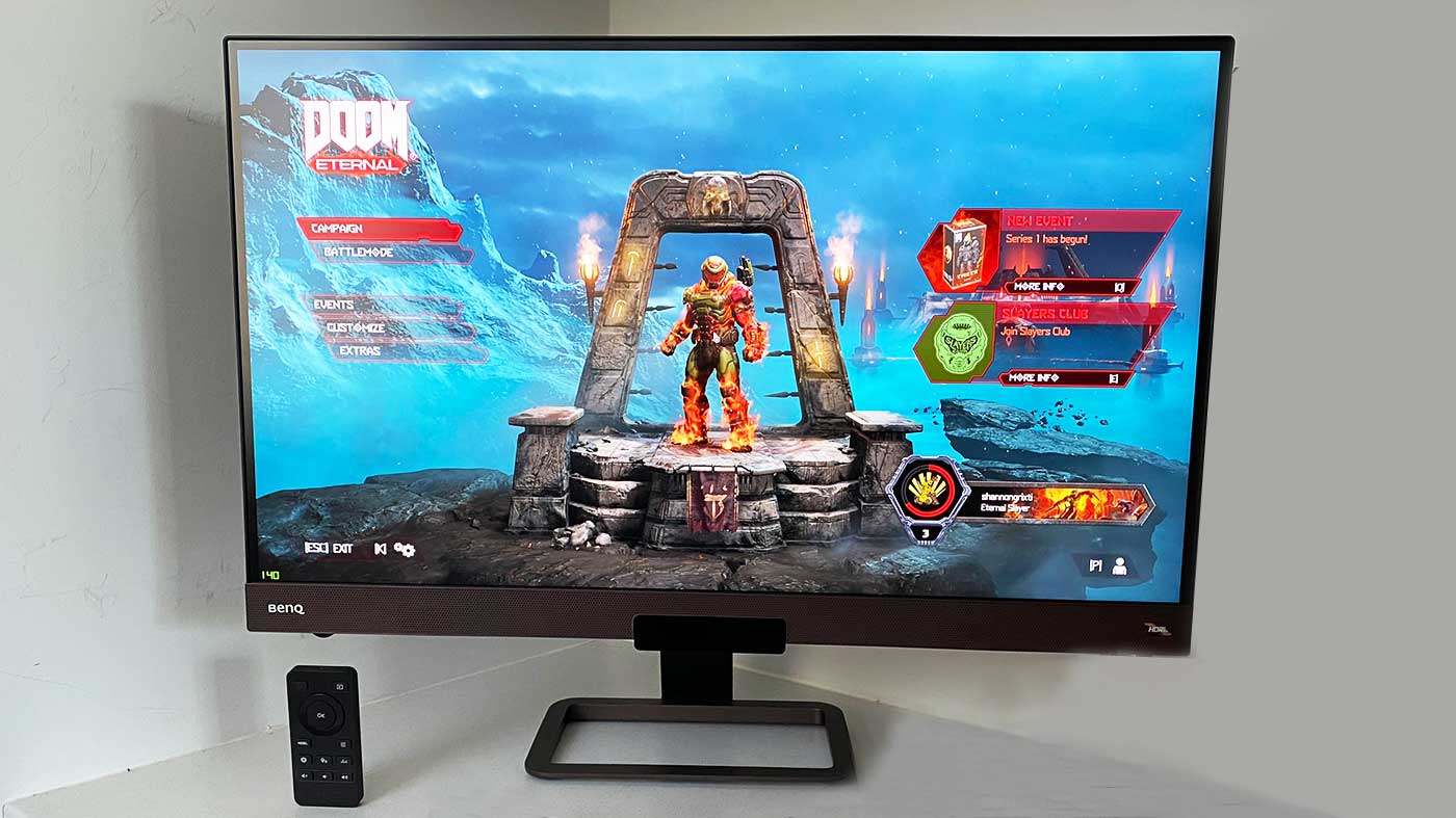 Benq Ex2780q 27 Gaming Monitor Review A Stylish All Rounder