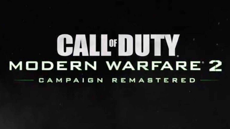 Call Of Duty Modern Warfare 2 Remastered