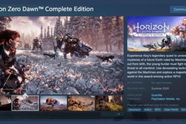 Horizon Zero Dawn Steam