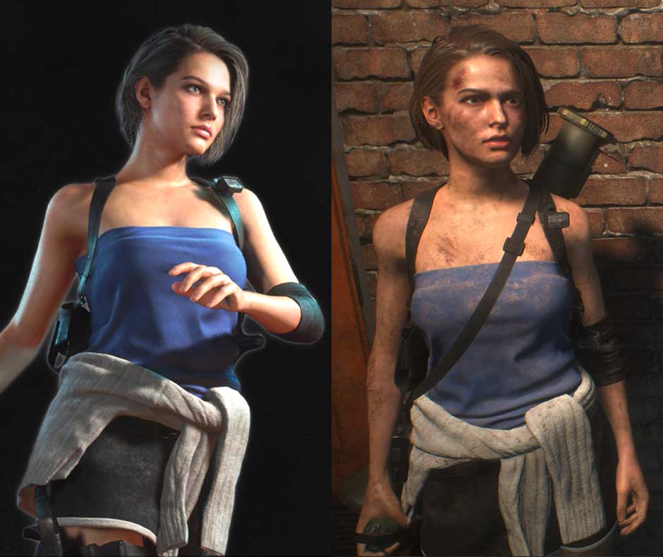 Here's Your First Look At The Unlockable Costumes In Resident Evil 3