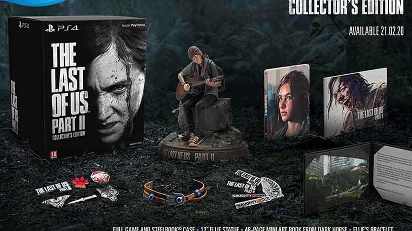 The Last of Us Part II 2 Collector's Edition PS4 Playstation 4