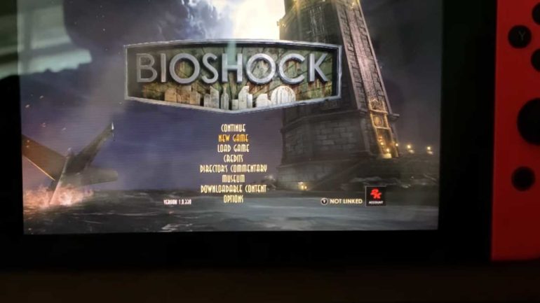 Bioshock Nintendo Switch
