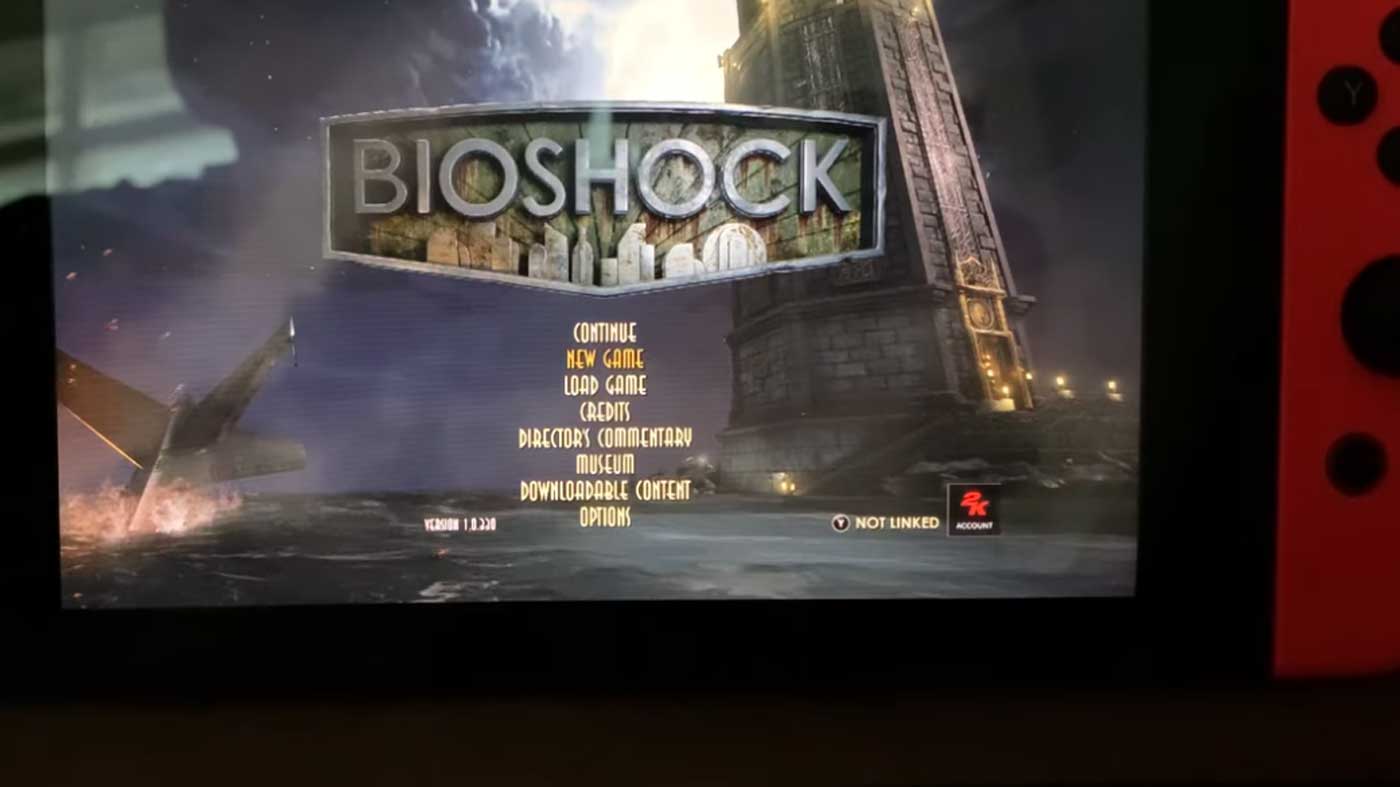 bioshock for nintendo switch