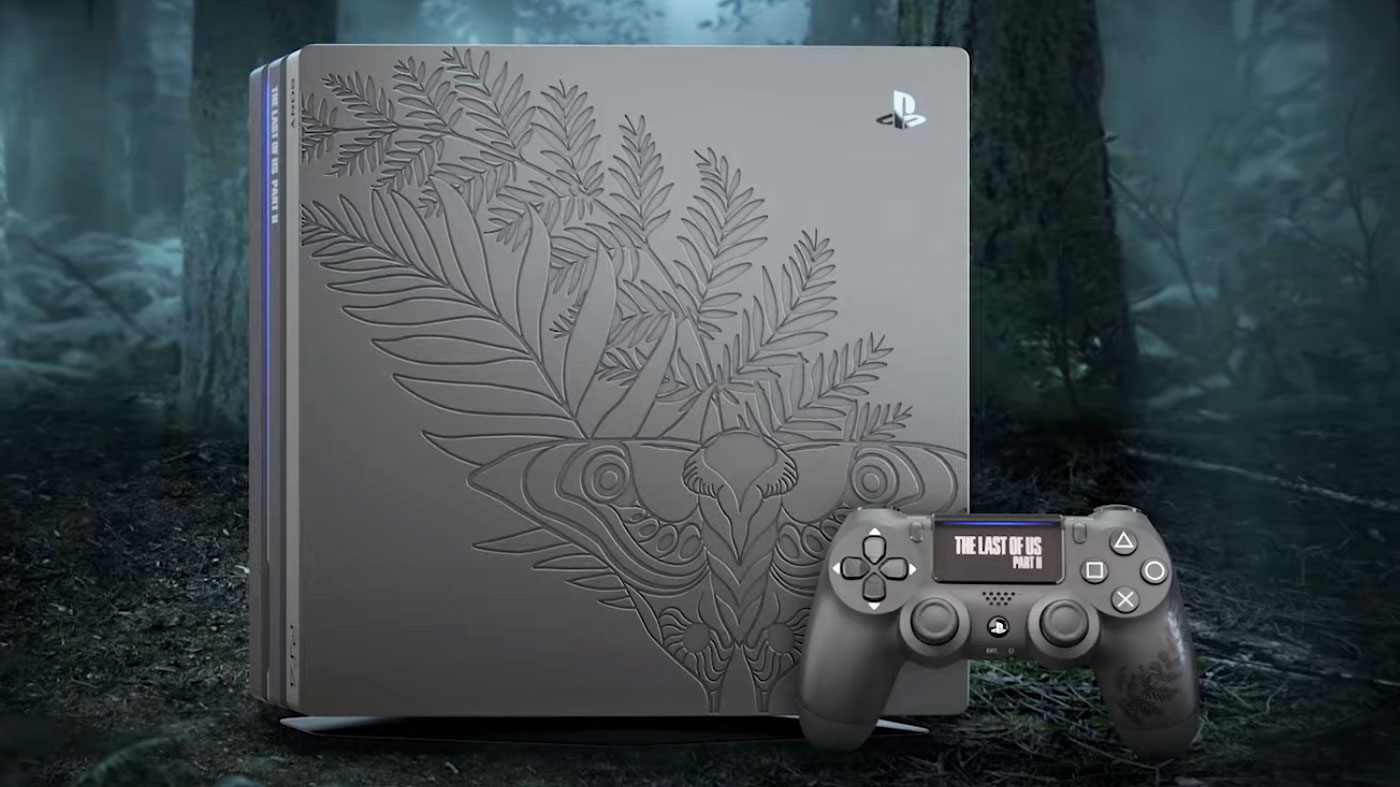 The Last Of Us Part II Limited Edition PS4 Pro, DualShock 4