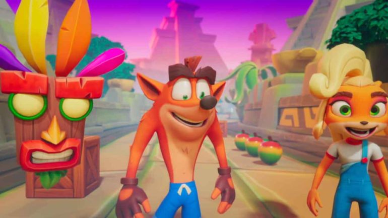 Crash Bandicoot On The Run