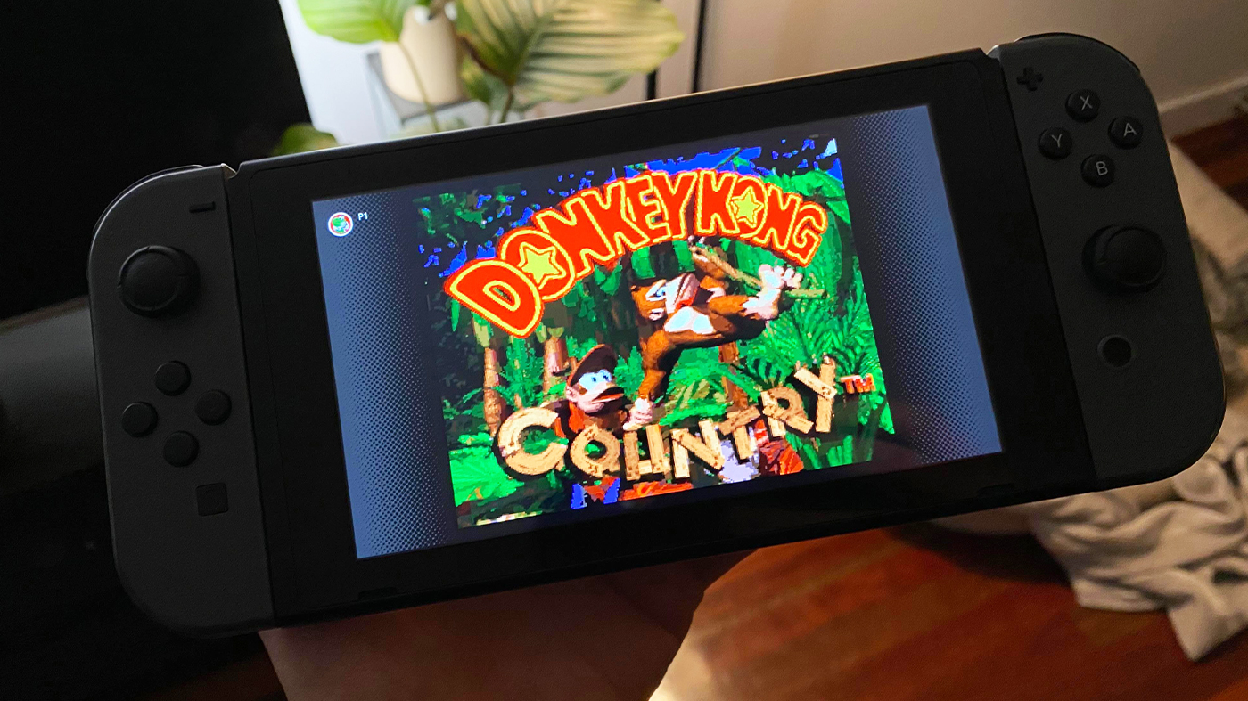 nintendo switch online snes donkey kong country