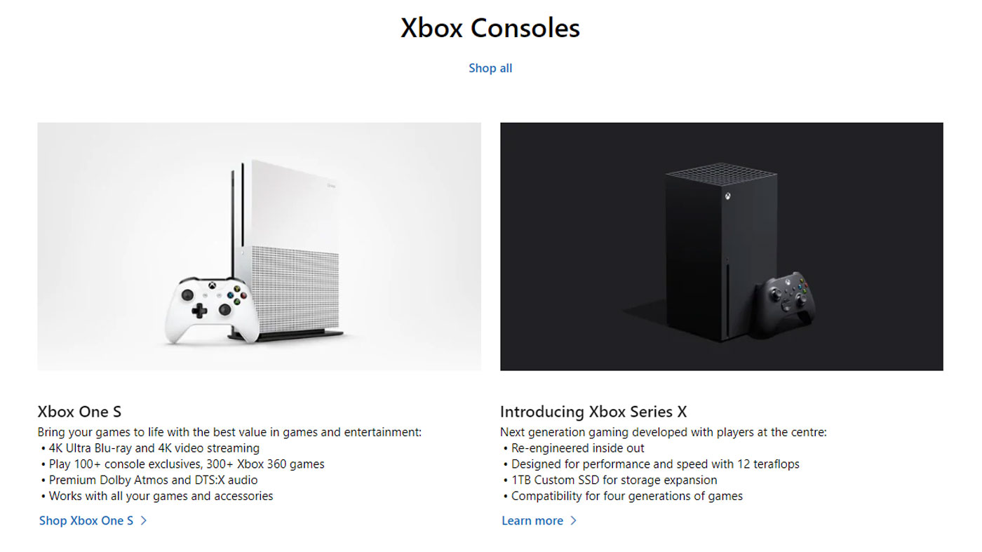 Xbox Consoles