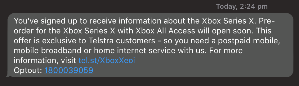 Telstra Xbox
