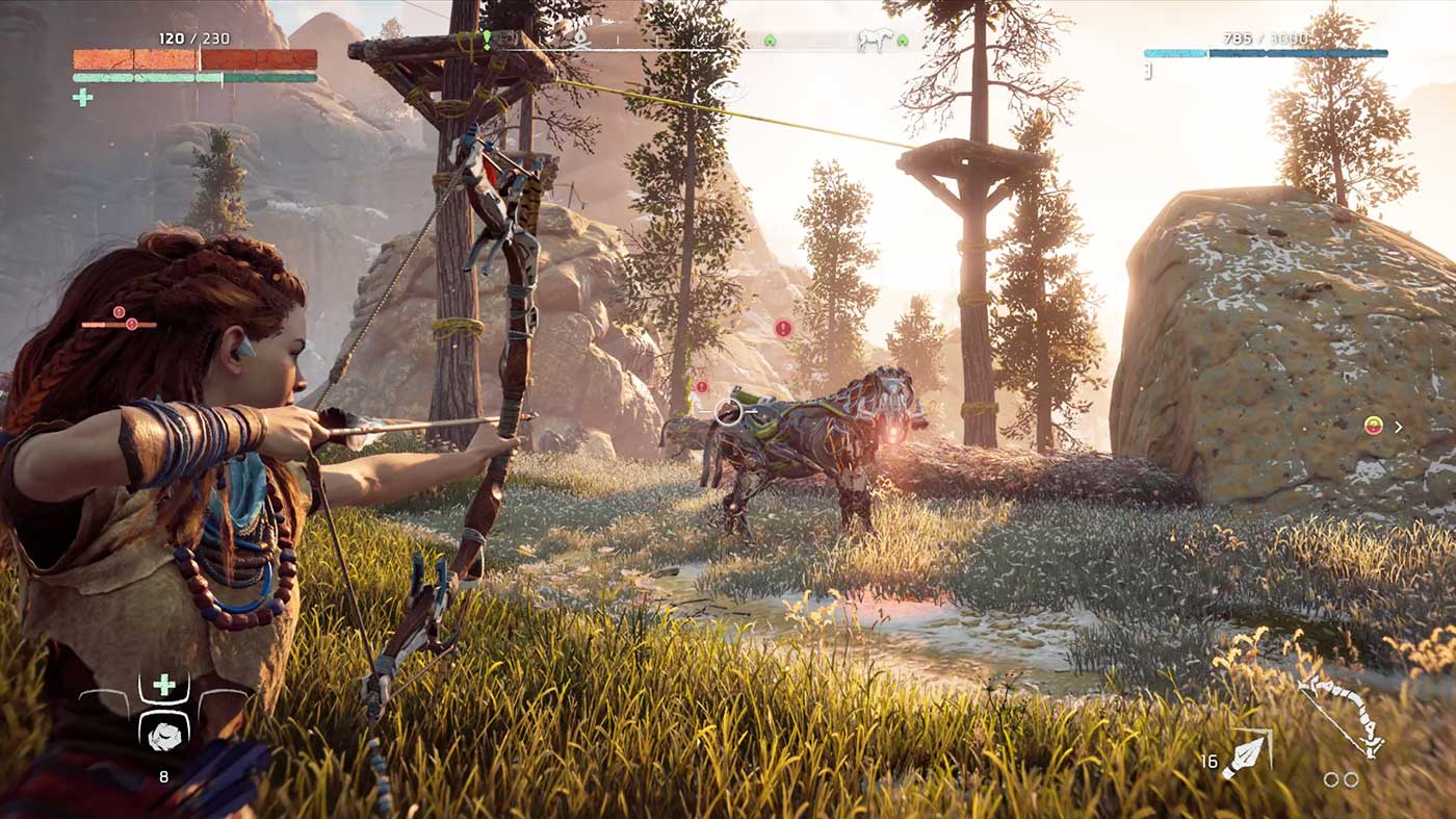 Horizon: Zero Dawn Gameplay & Release Date