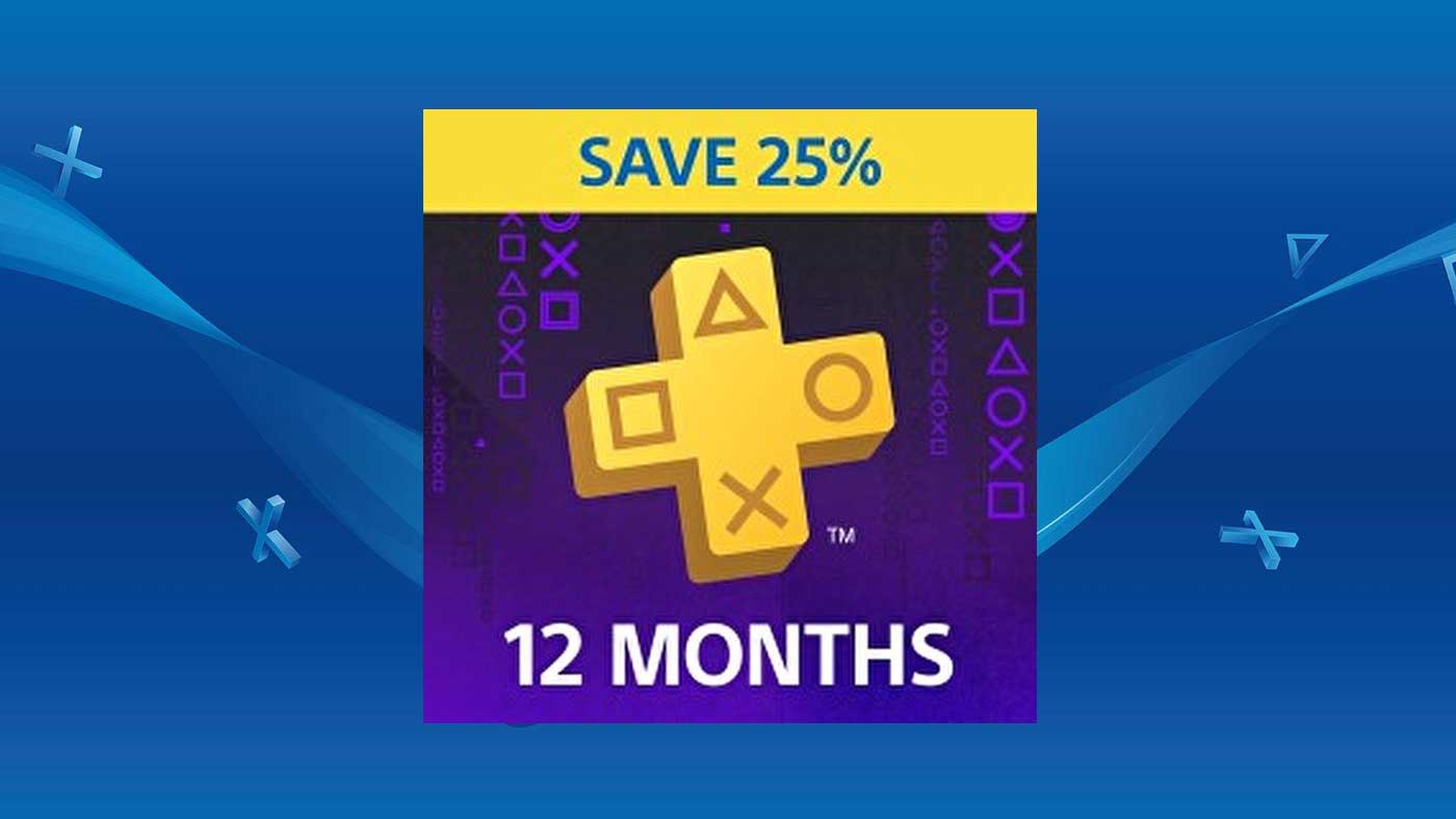 Here S 25 Off 12 Month Playstation Plus Subscriptions