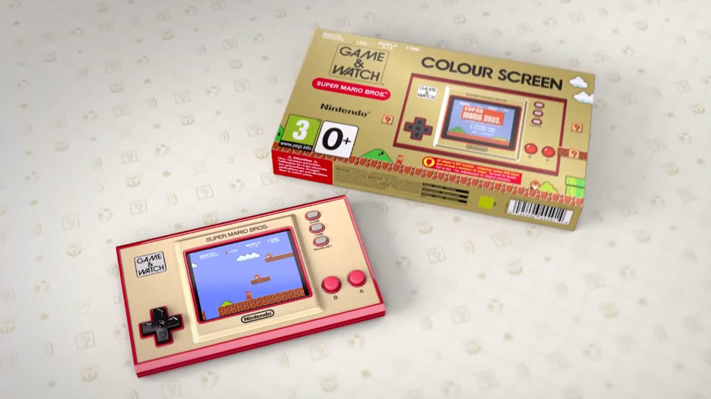 game and watch super mario bros 2020